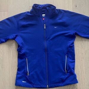 Nike Royal Blue Full-Zip Training Jacket